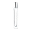 10ml Slender Clear Glass Perfume Bottle Thickened Square Roll-on Essential Oil Roller for Ball Bottle