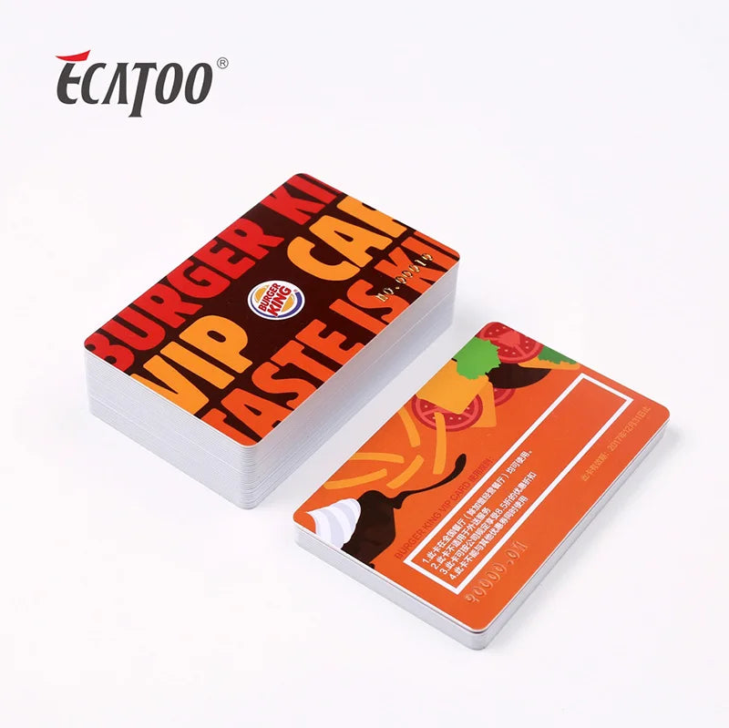 Hot Sale Customized PVC/PET/ABS Plastic Gift Card with Offset Printing for Restaurant Membership