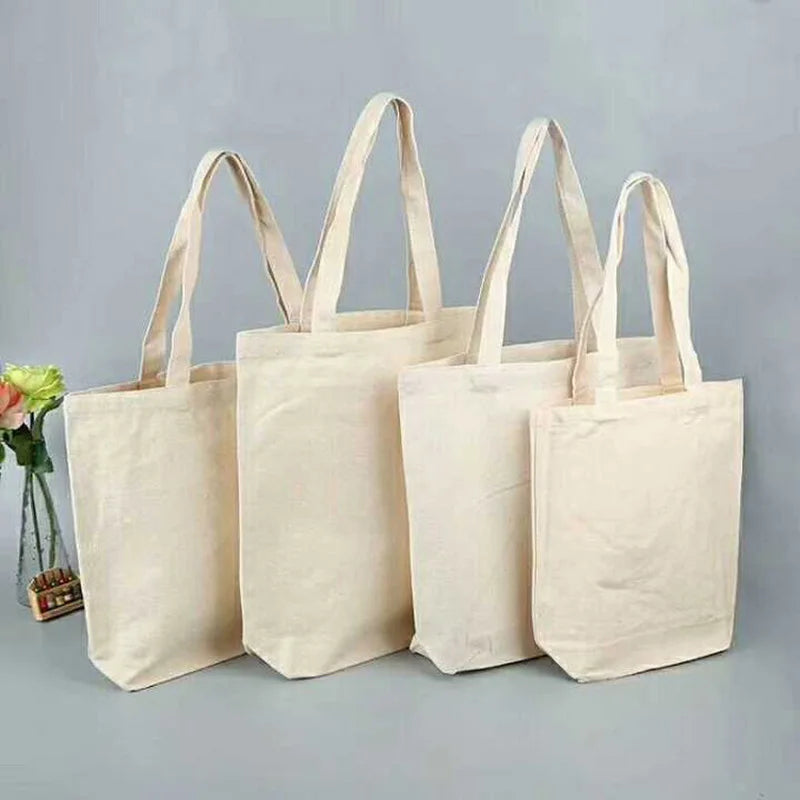 Low Price High Quality Custom 12oz Organic Cotton Shopping Tote Bag Canvas Tote Bag With Custom Printed Logo