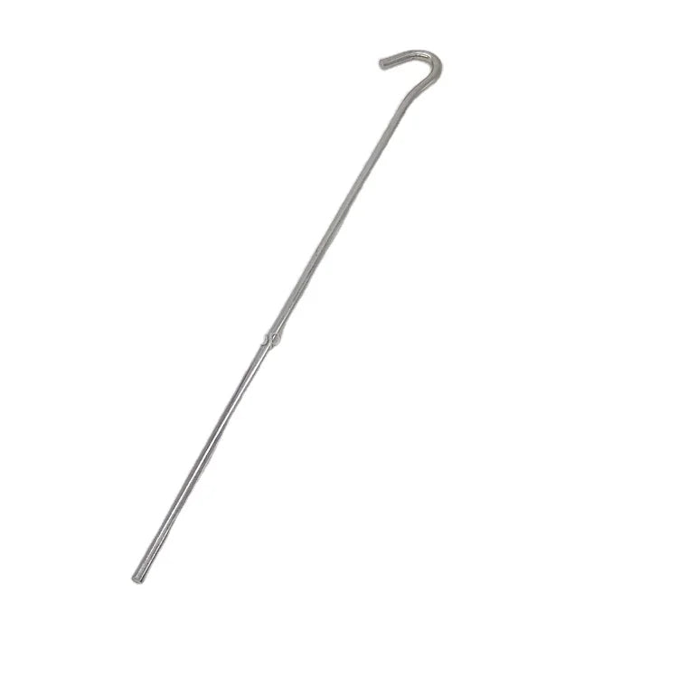 TP3114 Dia4.2mm*L24cm Tent Peg Steel Stake Nail Steel Tent Peg Stake for Outdoor Camping Stainless Steel Tent Stakes