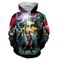 Fitspi Wholesale 3d Hoodies Anime 3d Printed Men Women Sweatshirts Oversized Hoodie Kids Pullovers Tracksuits Custom