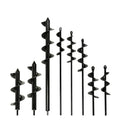8 Sizes Spiral Hole Digger Garden Auger Drill Bit Tool Ground Earth Drill for Seed Planting & Flower Planter
