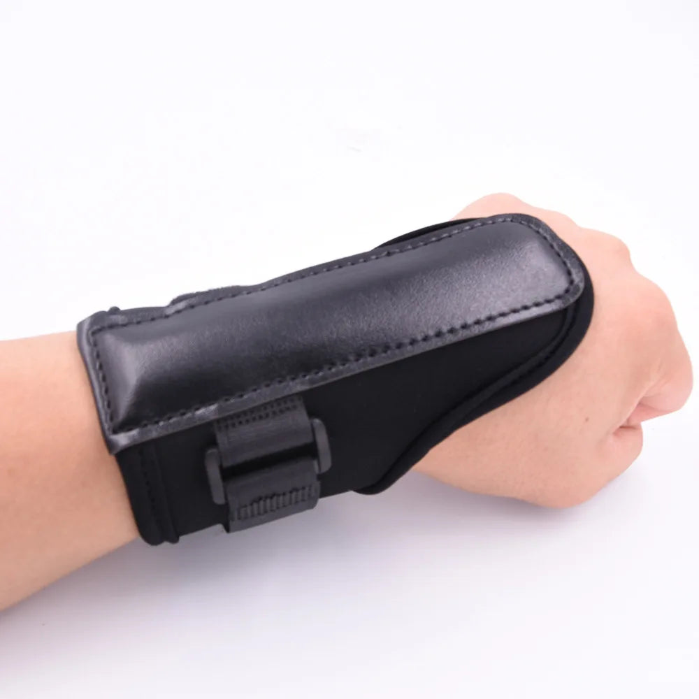 Efunist Golf Swing Wrist Trainer Adjustable Wrist Brace Posture Correction Practice Aid Comfortable Training Accessories Black