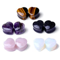 Gaby New Arrive Nature Stone  Ear  Plug  Popular Luxury  Earring Plug Stretch Tunnel Piercing Jewelry