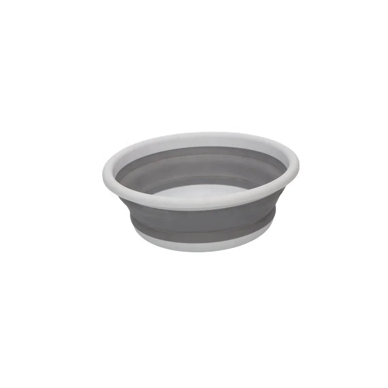 5L  Collapsible Camp Wash Basin Water Storage Collapsible Basin ForTravel Washing Camping Fishing Outdoor