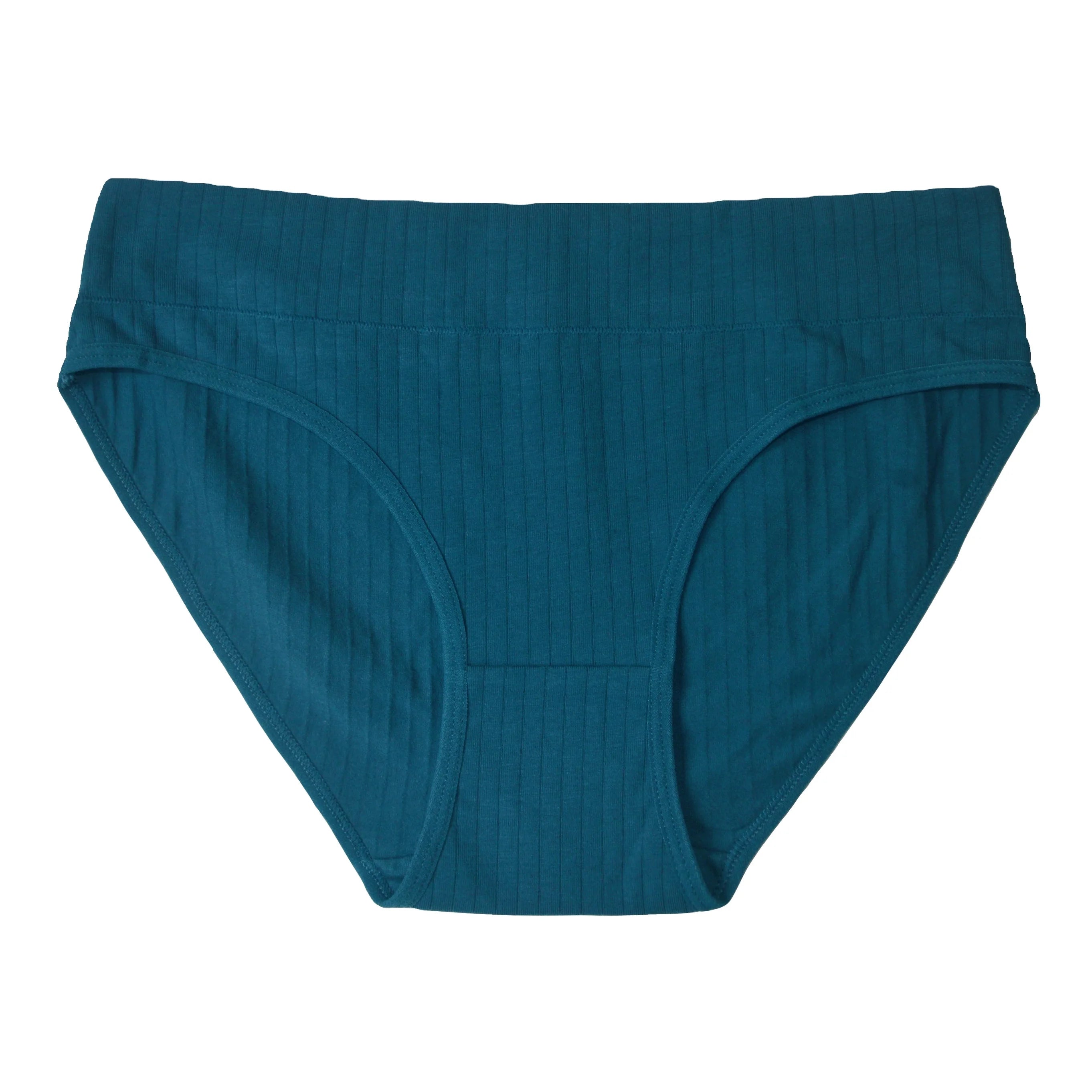 Hip Wrapped Pure Cotton Seamless Women Large Triangle Normal Underwear Panties Solid Color Traceless