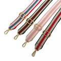 Meetee B-J200 3.8cm Bag Accessories Crossbody All-match Striped Webbing Replacement Adjustable Shoulder Strap