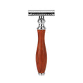 Wooden Handle Adjustable Safety razor Eco Friendly Double Edge razor Stainless Steel razor Blades