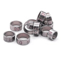Stainless Steel Falcon Leg Bands Hard Material Metal Pigeon Rings