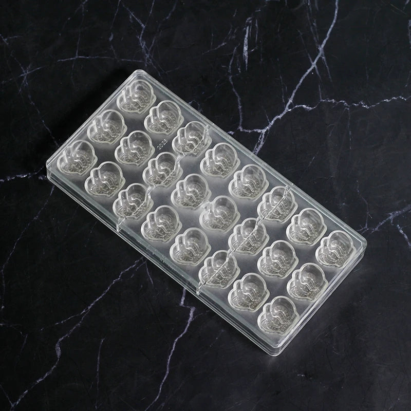 Kitchen Barking Polycarbonate Imperial 24 Cavities Candy Crown 3d Plastic Chocolate Mold