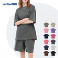 Vintage Casual Heavyweight Breathable Compression Jersey Solid Logo Digital Print Plus Size Streetwear Blank Design Short Tshirt