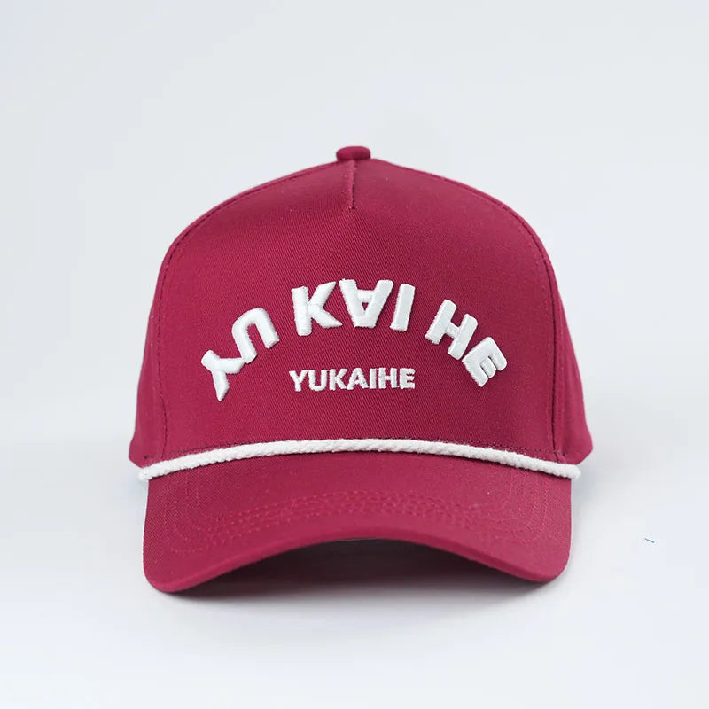 Custom 5 Five Panel Mens High Mid Profile Baseball Cap Curved Brim Bill a Frame Snapback Baseball Caps Hats Gorras