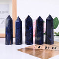 Wholesale Sodalite Point Natural Gemstone Polished Wand Crystal Craft for Decoration Healing Craft Old Product Category
