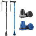 Rehand 3-Section Foldable Adjustable Lightweight Aluminum Walking Cane 78-96cm Adjustable Height Custom Colorful Options for