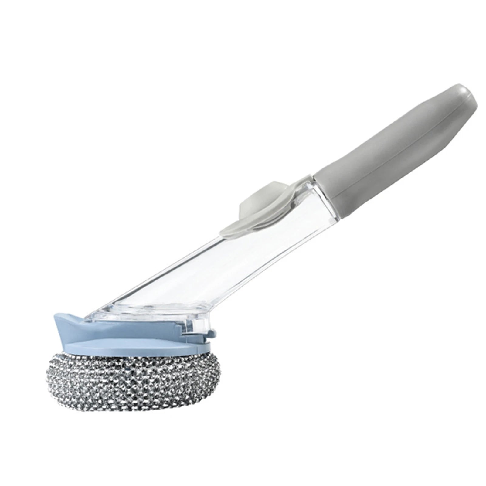 Cleaning Brush Kitchen Scrub Pots  Bathroom Soap Dispensing No Leakage  Long Handle Tool With Removable Head Sink Washing