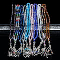 Wholesale Unique Colorful Islamic 99 Crystal Beaded Bracelet Muslim Rosary Bracelet