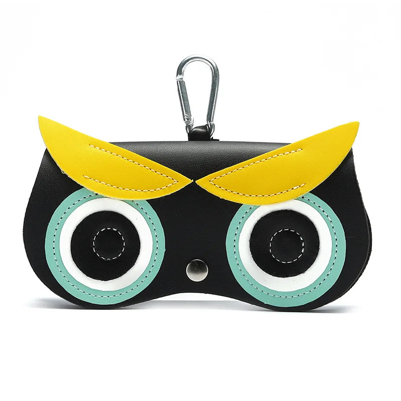 Wholesale Fashion Cute Cartoon PU Glasses Storage Glasses Protection Bag Sunglasses Case for Women Kids