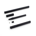 Cosmetic Packaging Material for Thin Eyeliner Pen Thin Liquid Eye Line Pwncil with Steel Beads Plastic Empty Black Container