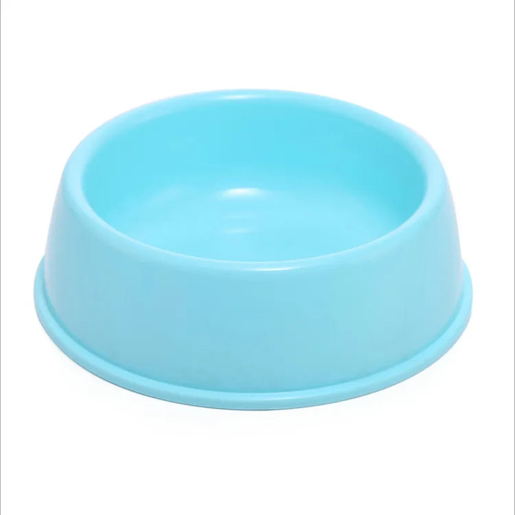 Online Hot Selling Durable Plastic Rounded Shape Pet Food Water Bowl for Dogs/Cats/Small Animals Various Color Bowls Feeders