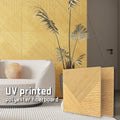 Modern Art 3D Self Adhesive Acoustic Wall Panels Soundproof Tiles High-Density Polyester Fiber NRC 0.9-0.95 Eco-Friendly for