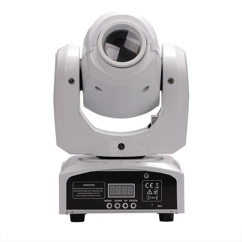 U`King 30W RGBW LED White Stage Light 8 Gobo Beam Shaking Head DJ Party Disco Led Stage Moving Head Light