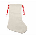 DIY Printed Sublimation Blanks Linen Christmas Stocking for Holiday Decoration