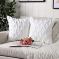 Nordic Style Home Solid Color Pillow Case Geometric Rhombus Throw Pillow Cover Velvet Cushion Cover