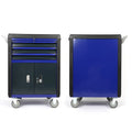 KARJOYS Three Drawer Tool Cart High Quality Tool Trolley with Large Cabinet Toolbox with Wheel & Lock MegaBDM