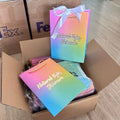 Packaging Paper Bags for Small Business with Handle Luxury Shopping Custom Paper Bag with Your Own logo