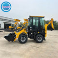4x4  Hydraulic Operate 3Ton 4Ton 5Ton EPA Certified Bigger Power Mini Backhoe Loader by CNMC