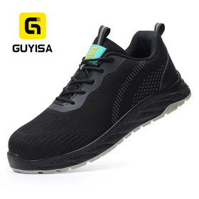 GUYISA 10KV Insulated Safety Shoes Low Cut Casual Style Lightweight Mesh Upper Microfiber for Summer Winter Use for Factory