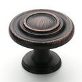Cabinet Hardware Wardrobe Knob Oil Rubbed Bronze Zinc Knobs for Dresser Drawers 1889