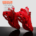 2023 Men's Blade Bottom Sneakers Comfortable Soft Breathable Sport Running Casual Shoes with Mesh Lining New Fashionable Design