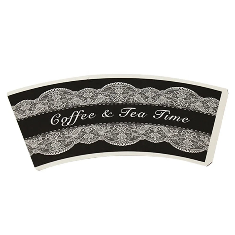 Disposable  Food Grade Cup Paper Fan PE/PLA Coated Printed Paper Cup Fan  Cup Paper Raw Material