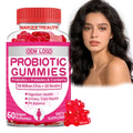 OEM Vegan Enhance Digestion Prebiotics Gummy Female Skin Care and Vagina Probiotics Gummies for Women Feminine Health