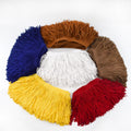 Deepeel TF005 15cm Sewing Accessories Curtain Home Decoration Garment Trim Fabric Tassel Ribbon Fringe Lace