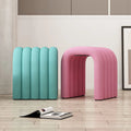 Living Room Furniture Ottoman Bench Bedroom Modern Lazy Sofa Bed Velvet Bed End Stool Ottoman Bold Chair