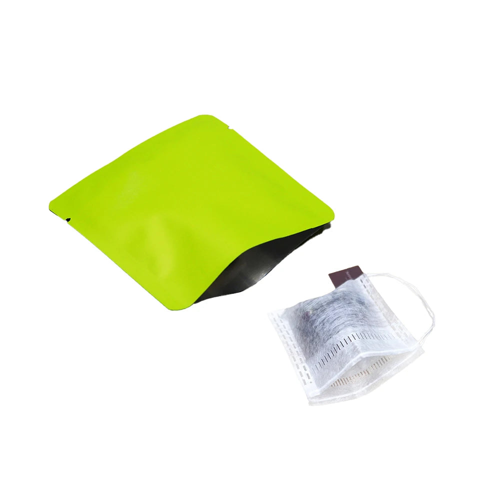 Custom LOGO Plain Color Outer Cover Tea Bag Sachets Envelop