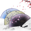Silk Hollow Bamboo Bone Hand Fans Hand Fan for Decoration Custom Bone