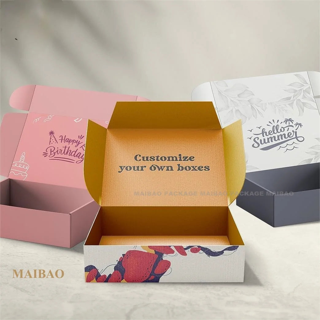 Wholesale Bulk 12x9x4 Empty Brown Craft Paper Packing Kraft Candle Mailer Carton Small Gift Packaging Boxes for Soap