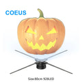 COEUS High Tech 80cm Modern Style Holographic Pyramid Fan 928 LED 3D Air Display Projector 4K Max High Impact Education