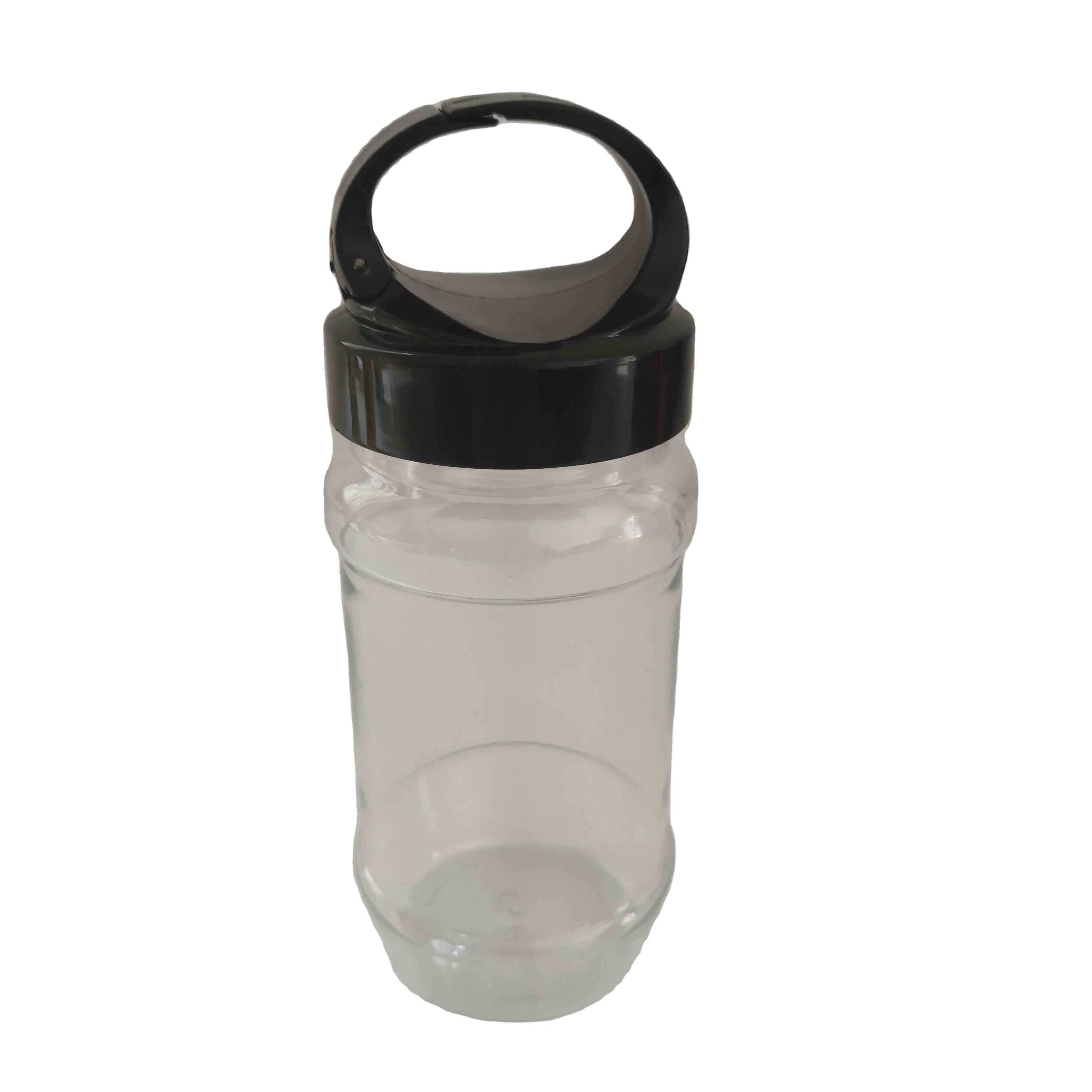Factory Sale Tailai 400ml Eco-Friendly Plastic Sports Water Bottle Handle Lock Lid Customizable Logo for Camping Direct Drinking