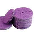 Wholesale 3m Sandpaper Purple Sandpaper 6" Multi Hole Dust-free Rhynogrip Sandpaper 2500 Grit Sanding Disc for Car Polishing