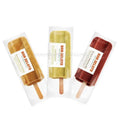 Custom logo Food Grade Popsicle Plastic Kraft Paper Packaging Ice Cream Bags Popsicle Packaging Bag