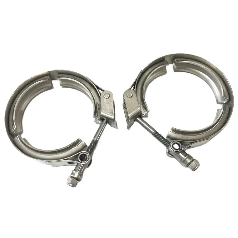 1.5''-6'' Stainless Steel Quick Release V-band Clamp with Male Female Flanges Pipe Clamp