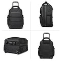 Ozuko 9699 Luxury Trolley Wheeled Laptop Bag Carry on Airport Bag with Wet Pocket & Shoe Bag for Travel With Ant-itheft Lock