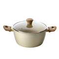 Luxury Non-Stick Soup Pot Aluminum Cooking Pot with Stylish Design for Any Cooker Use