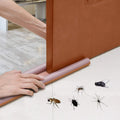 Home PU Leather Door Bottom Sealing Strip Door Bedroom Draft Stopper Door Bottom Sealing Strip Guard for Kitchen