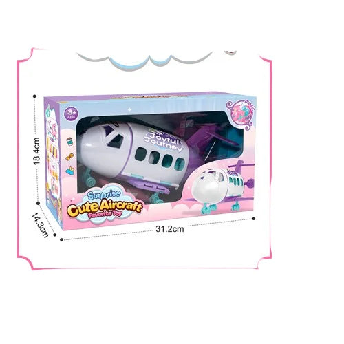 2024 Wholesale Creative Kid Toy Girl DIY Airplane Blind Box Plastic Fun Gift Girl Education Toy Children's Gift Box