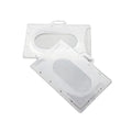 In-Stock Horizontal Hard Plastic Nurse ID Badge Holder Case Name Card ID Holder